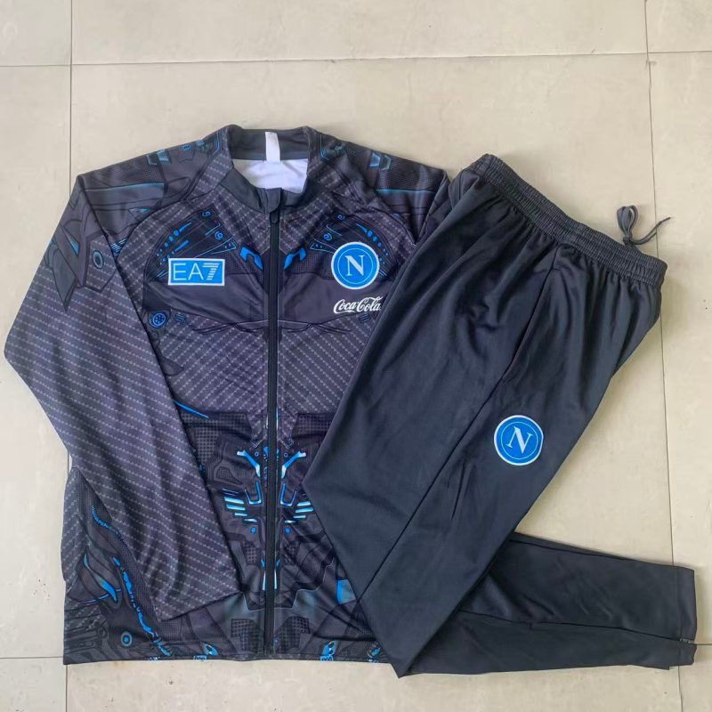 Tuta Napoli Grigio Zip intera 2025/26