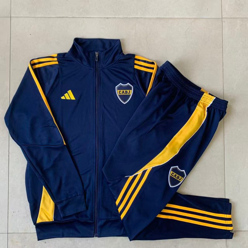 Tuta Boca blu zip intera 2025/2026