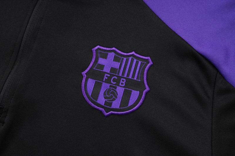 Tuta Barcellona Nero e Viola 2025/26