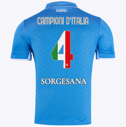 Napoli Home CAMPIONI D'ITALIA 4