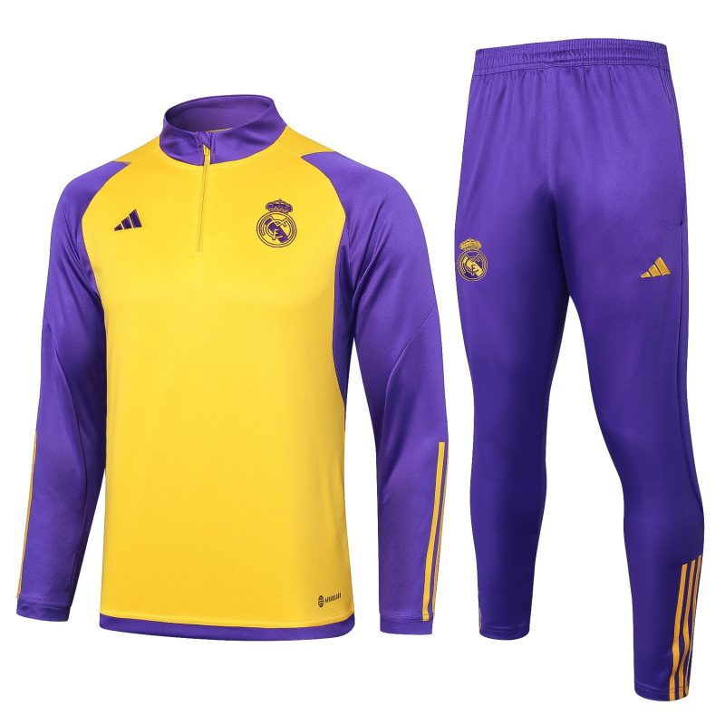Tuta Real Madrid Giallo/Viola