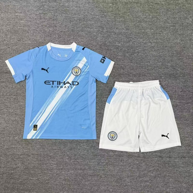 Manchester City Home Bambino 2025/2026