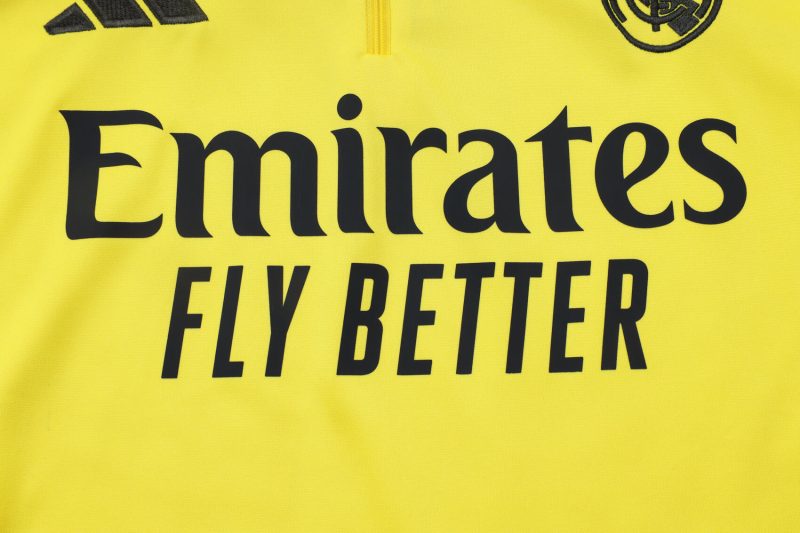 Tuta Real Madrid Giallo e Nero 2025/26