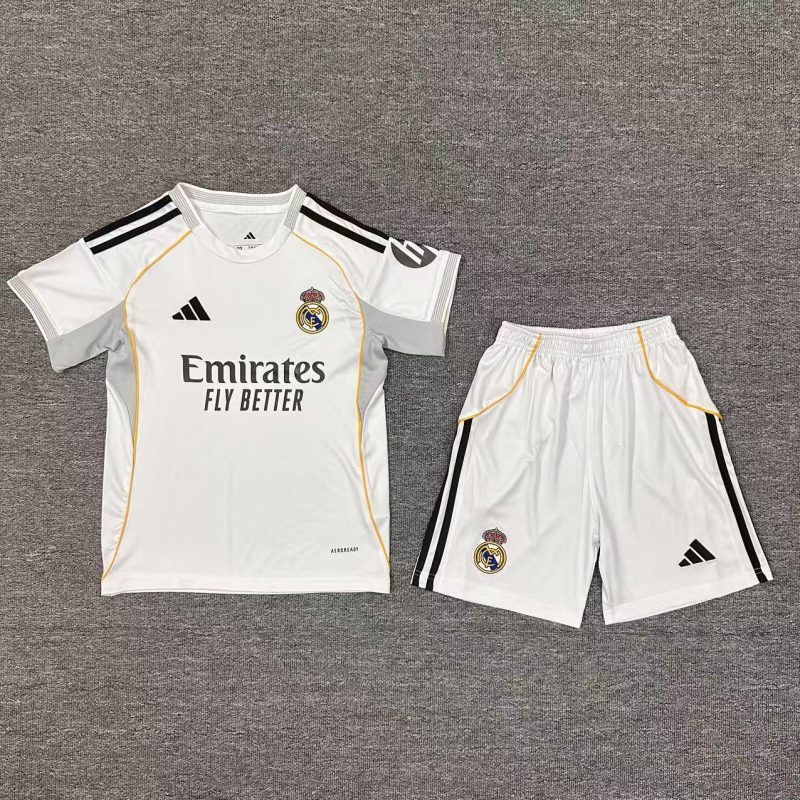 Real Madrid Home Bambino 2025/2026